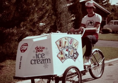 dicky D ice cream cart